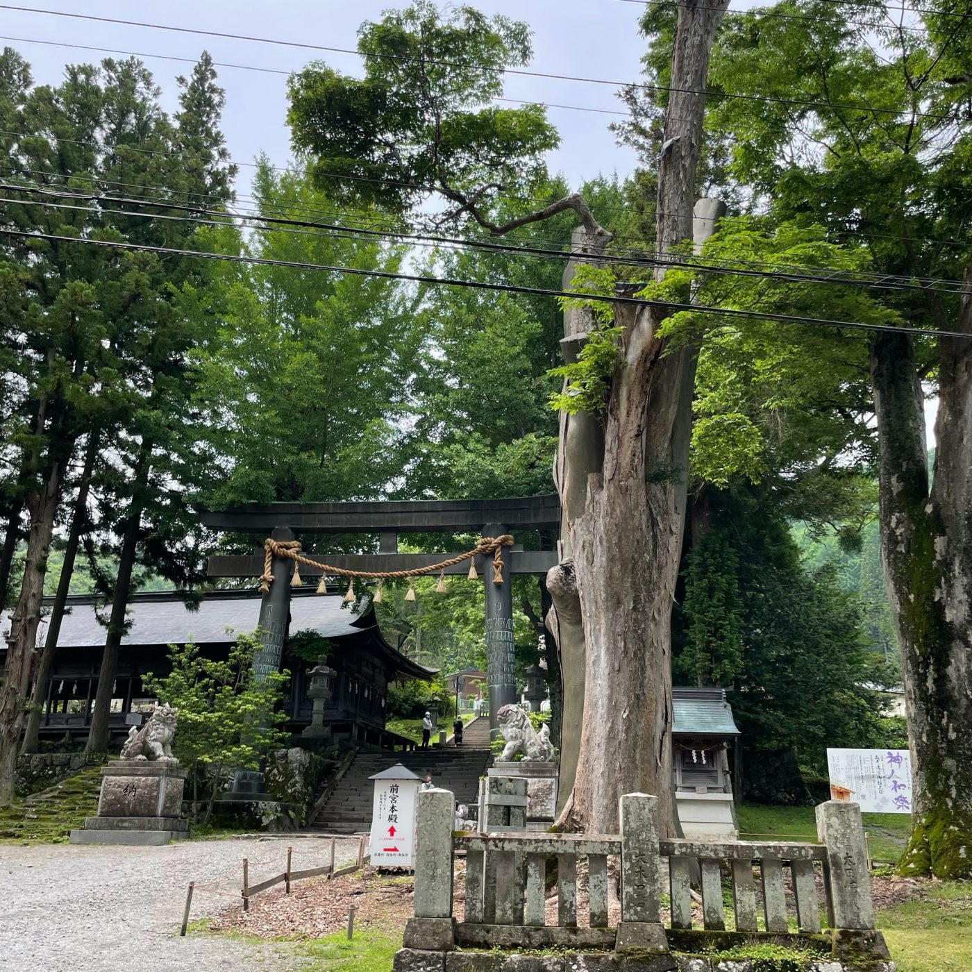 諏訪大社 上社前宮